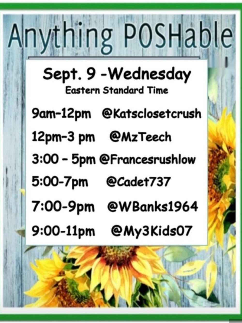 @CADET737 is Live! Like this flyer to be notified when I host LIVE! - Picture 2 of 13